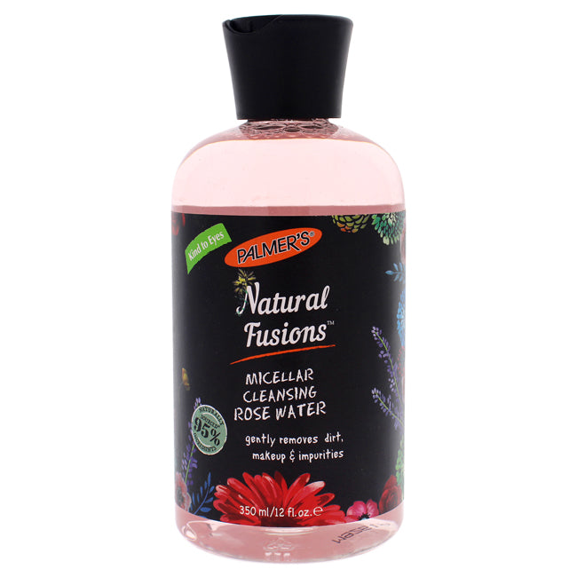 Palmers Natural Fusions Cleanser Micellar Rose Water by Palmers for Unisex - 12 oz Cleanser