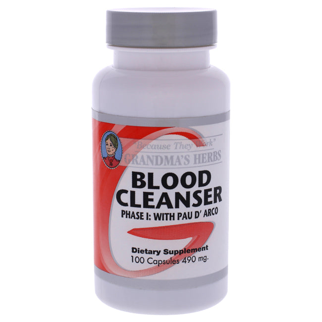 Grandmas Herbs Blood Cleanser Phase I Capsules by Grandmas Herbs for Unisex - 100 Count Dietary Supplement