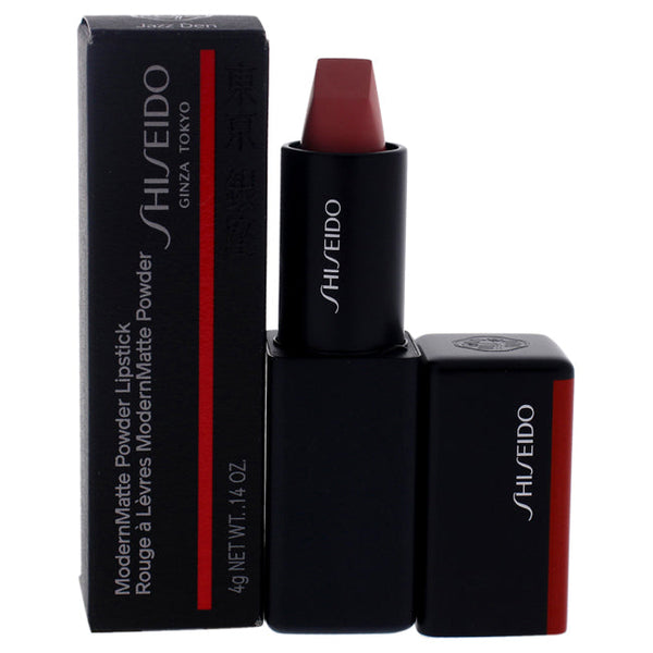 Shiseido ModernMatte Powder Lipstick - 501 Jazz Den by Shiseido for Women - 0.14 oz Lipstick