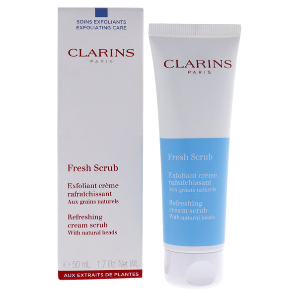 Clarins Fresh Scrub Refreshing Cream Scrub by Clarins for Unisex - 1.7 oz Cream