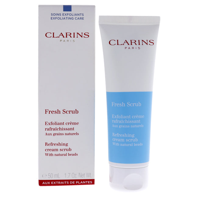Clarins Fresh Scrub Refreshing Cream Scrub by Clarins for Unisex - 1.7 oz Cream