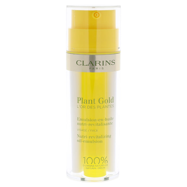 Clarins Plant Gold Nutri-Revitalizing Oil-Emulsion by Clarins for Unisex - 1.1 oz Emulsion