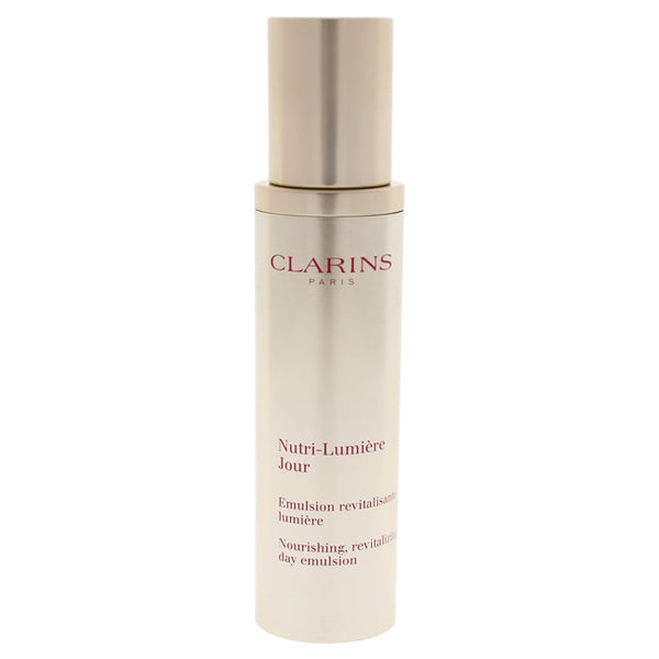 Clarins Nutri-Lumiere Day Emulsion by Clarins for Unisex - 1.6 oz Emulsion