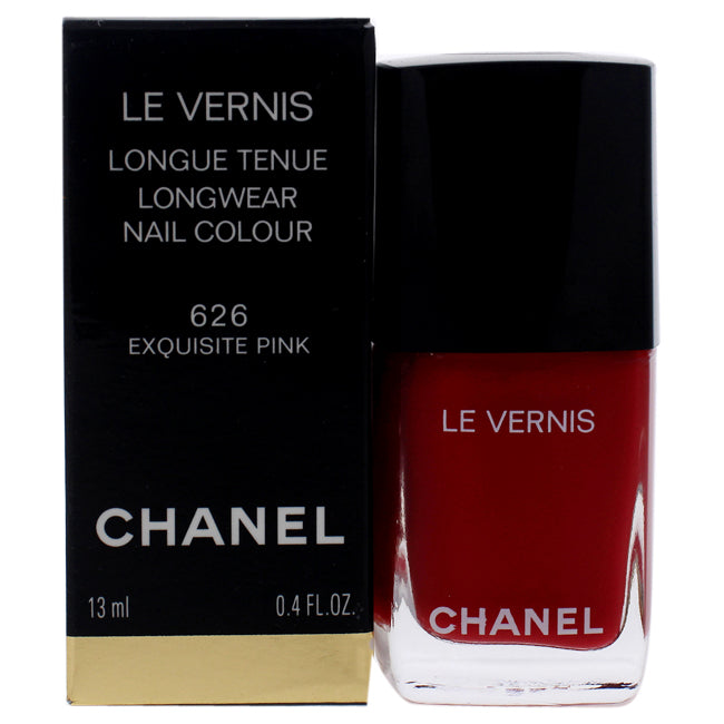 Chanel Le Vernis Longwear Nail Colour - 626 Exquisite Pink by Chanel for Women - 0.4 oz Nail Polish