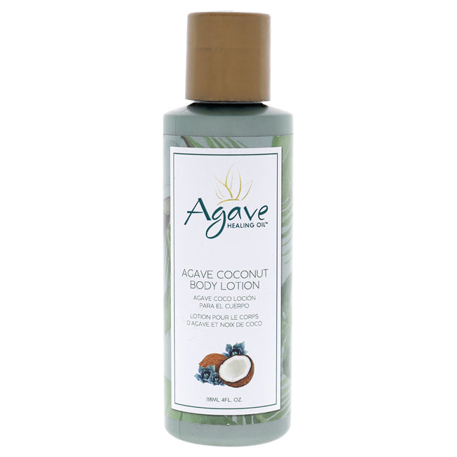 Agave Healing Oil Agave Coconut Body Lotion by Agave Healing Oil for Unisex - 4 oz Body Lotion