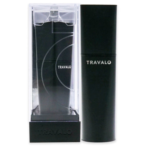 Travalo Obscura Perfume Atomizer - Black by Travalo for Unisex - 0.17 oz Refillable Spray (Empty)