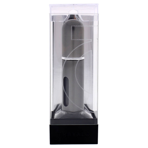 Travalo Classic Perfume Atomizer - Titanium by Travalo for Unisex - 0.17 oz Refillable Spray (Empty)