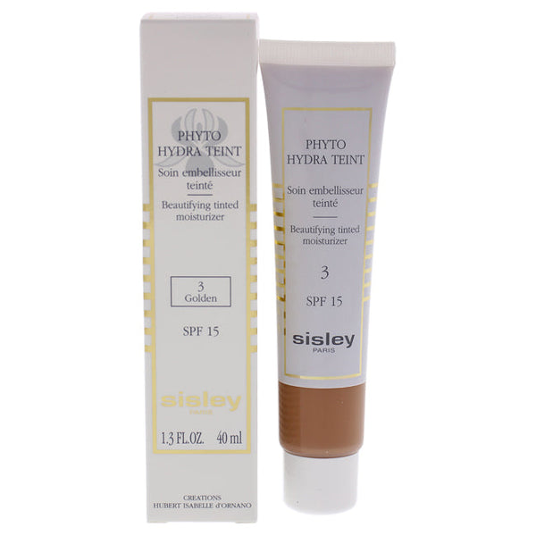 Sisley Phyto Hydra Teint Beautifying Tinted Moisturizer SPF 15 - 03 Golden by Sisley for Women - 1.3 oz Makeup