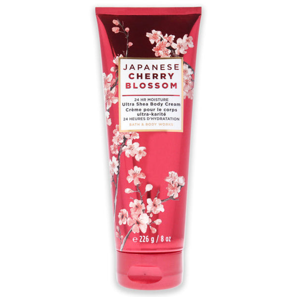 Bath and Body Works Japanese Cherry Blossom by Bath and Body Works for Women - 8 oz Body Cream