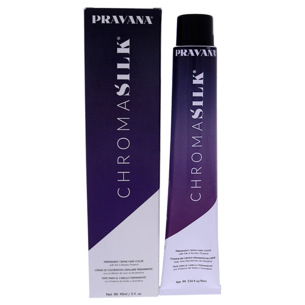 Pravana ChromaSilk Creme Hair Color - 5N Light Brown by Pravana for Unisex - 3 oz Hair Color