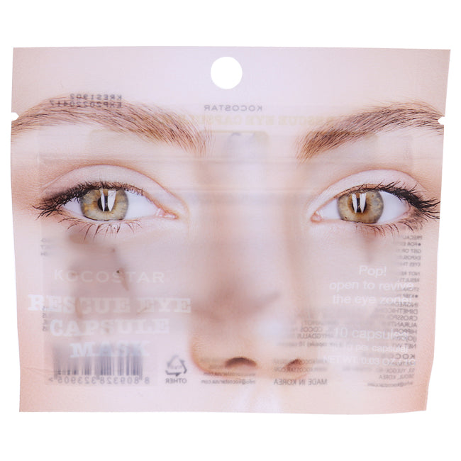 Kocostar Rescue Eye Capsule Mask by Kocostar for Unisex - 10 Pc Count Mask