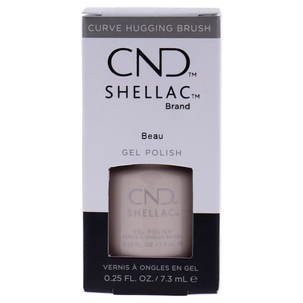 CND Shellac Nail Color - Beau by CND for Women - 0.25 oz Nail Polish