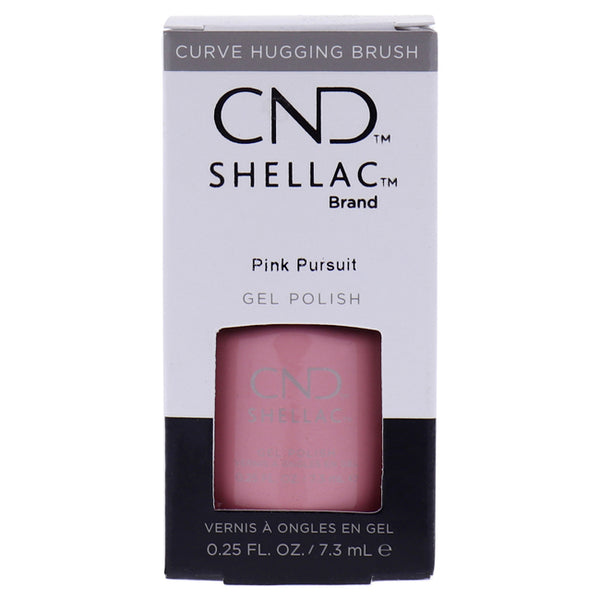 CND Shellac Nail Color - Pink Pursuit by CND for Women - 0.25 oz Nail Polish