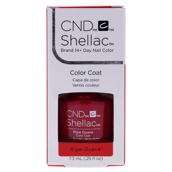CND Shellac Nail Color - Ripe Gauva by CND for Women - 0.25 oz Nail Polish