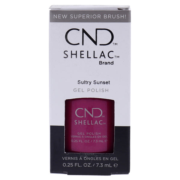 CND Shellac Nail Color - Sultry Sunset by CND for Women - 0.25 oz Nail Polish
