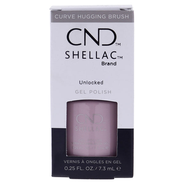 CND Shellac Nail Color - Unlocked by CND for Women - 0.25 oz Nail Polish
