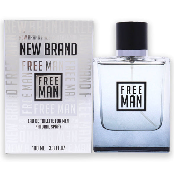 New Brand Free Man by New Brand for Men - 3.3 oz EDT Spray