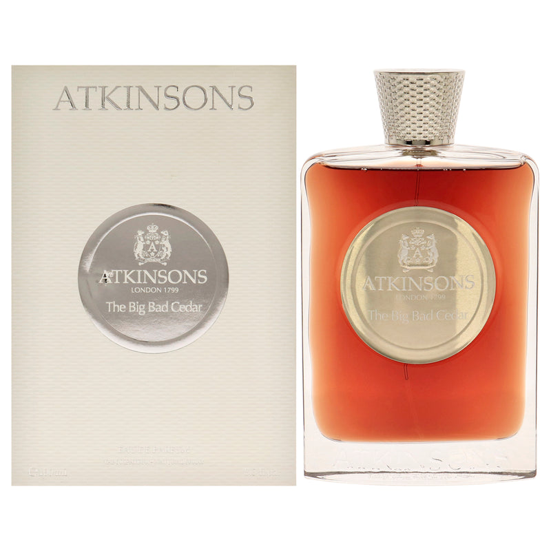 Atkinsons The Big Bad Cedar by Atkinsons for Unisex - 3.3 oz EDP Spray