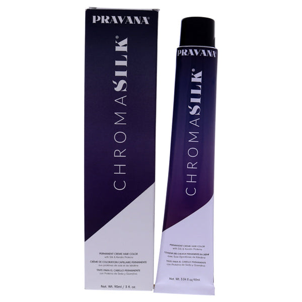 Pravana ChromaSilk Creme Hair Color - 7.7 Light Violet Blonde by Pravana for Unisex - 3 oz Hair Color