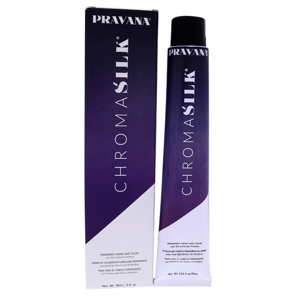 Pravana ChromaSilk Creme Hair Color - 5.5 Light Mahogany Brown by Pravana for Unisex - 3 oz Hair Color