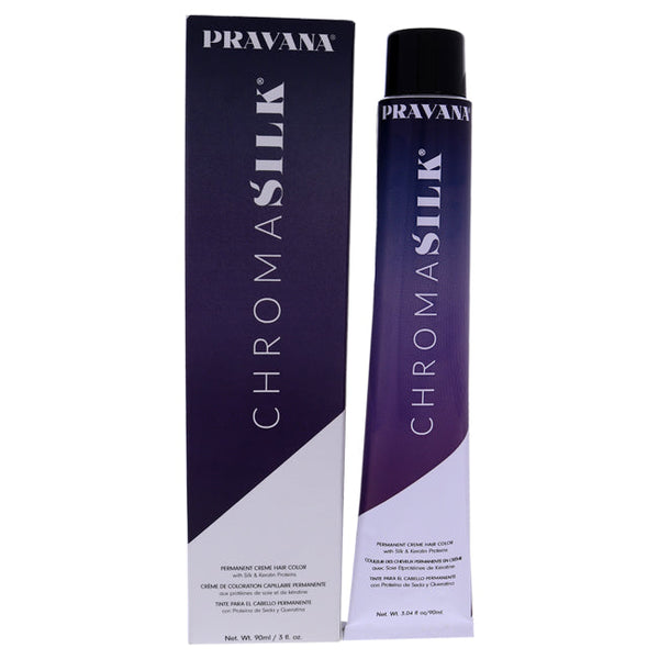 Pravana ChromaSilk Creme Hair Color - 6.11 Dark Intense Ash Blonde by Pravana for Unisex - 3 oz Hair Color