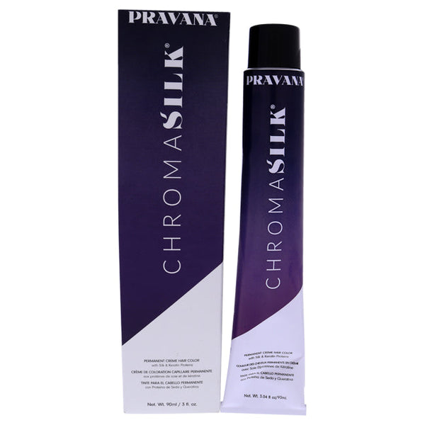 Pravana ChromaSilk Creme Hair Color - 6.1 Dark Ash Blonde by Pravana for Unisex - 3 oz Hair Color