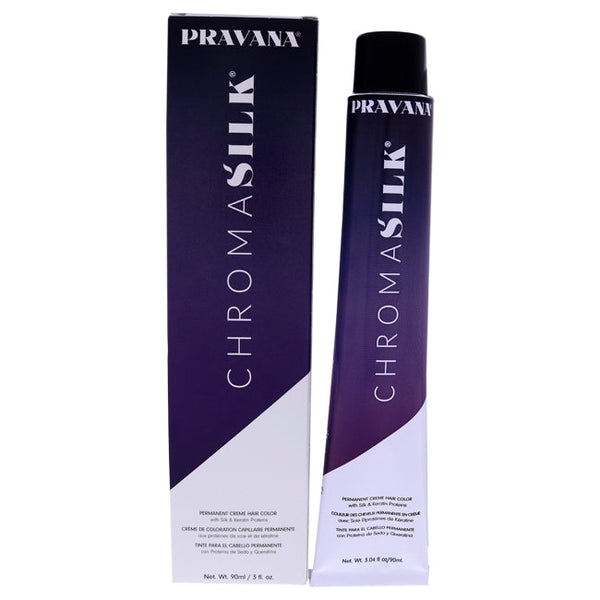 Pravana ChromaSilk Creme Hair Color - 4.45 Copper Mahogany Brown by Pravana for Unisex - 3 oz Hair Color