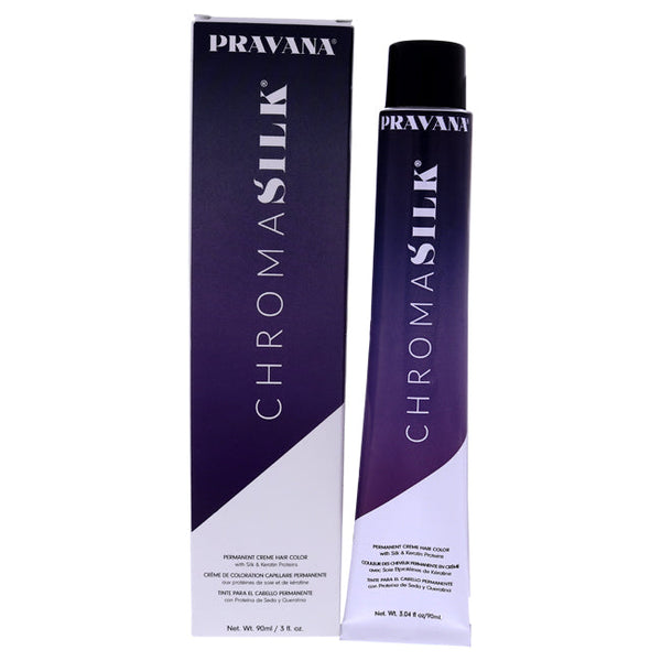Pravana ChromaSilk Creme Hair Color - 6.45 Dark Copper Mahogany Blonde by Pravana for Unisex - 3 oz Hair Color