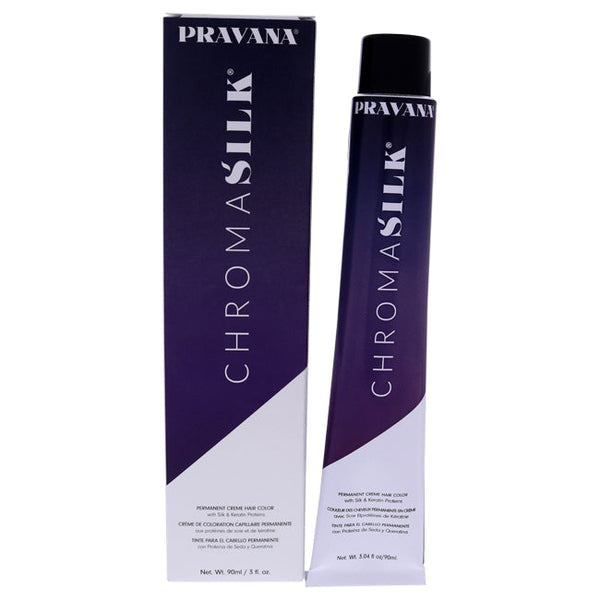 Pravana ChromaSilk Creme Hair Color - 4.4 Copper Brown by Pravana for Unisex - 3 oz Hair Color