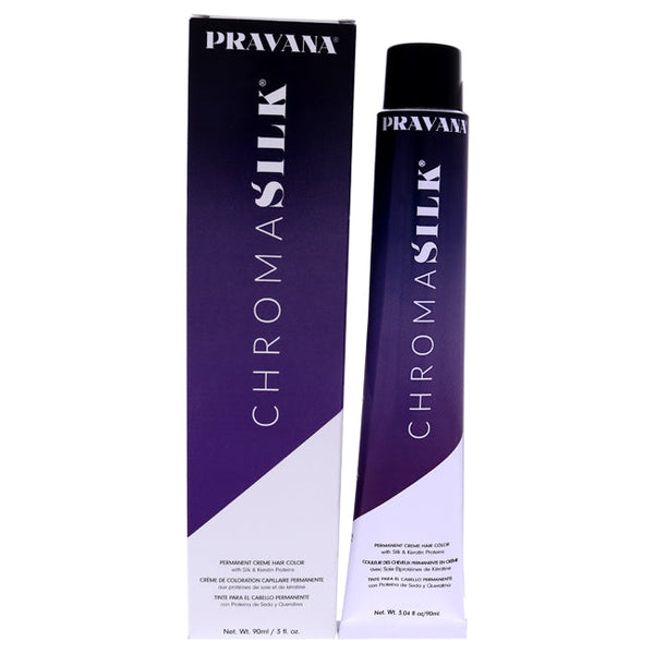 Pravana ChromaSilk Creme Hair Color - 7.4 Copper Blonde by Pravana for Unisex - 3 oz Hair Color
