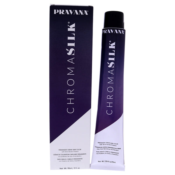Pravana ChromaSilk Creme Hair Color - 6.64 Dark Red Copper Blonde by Pravana for Unisex - 3 oz Hair Color