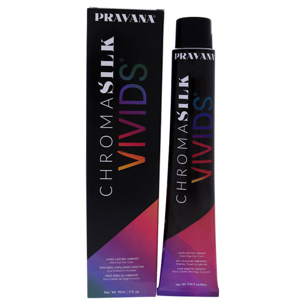 Pravana ChromaSilk Vivids Long-Lasting Vibrant Color - Aquamarine by Pravana for Unisex - 3 oz Hair Color