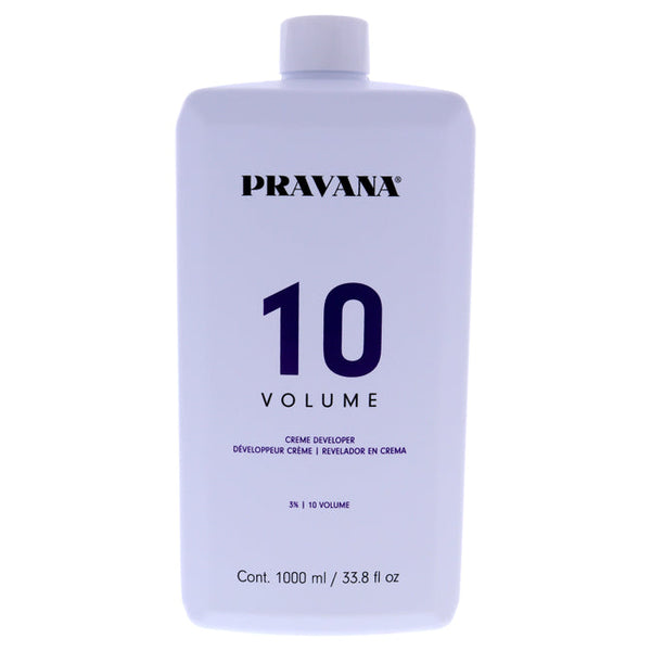 Pravana Creme Developer 10 Volume by Pravana for Unisex - 33.8 oz Treatment