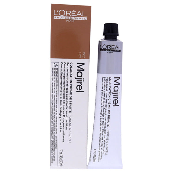 LOreal Professional Majirel - 6.8-6M by LOreal Professional for Unisex - 1.7 oz Hair Color