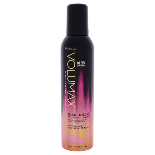 Volumax Hold Me Mold Me Volumizing Mousse 6 Percent VOC by Volumax for Unisex - 9 oz Mousse