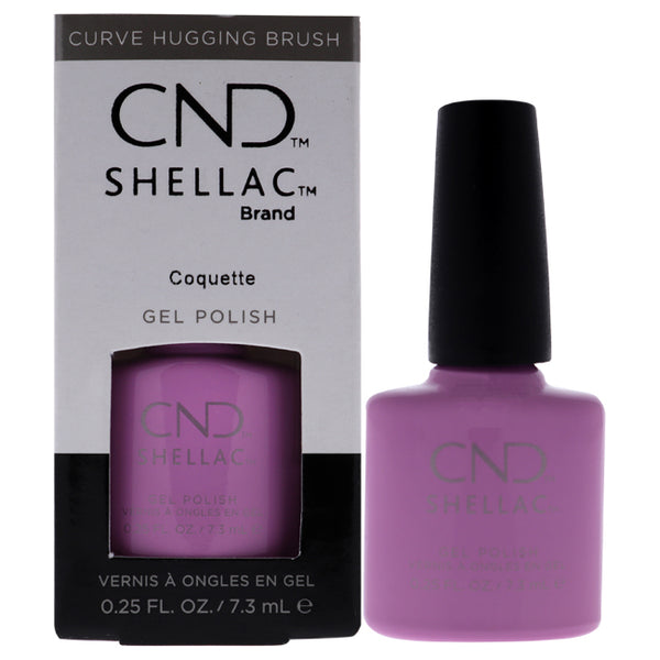 CND Shellac Nail Color - Coquette by CND for Women - 0.25 oz Nail Polish