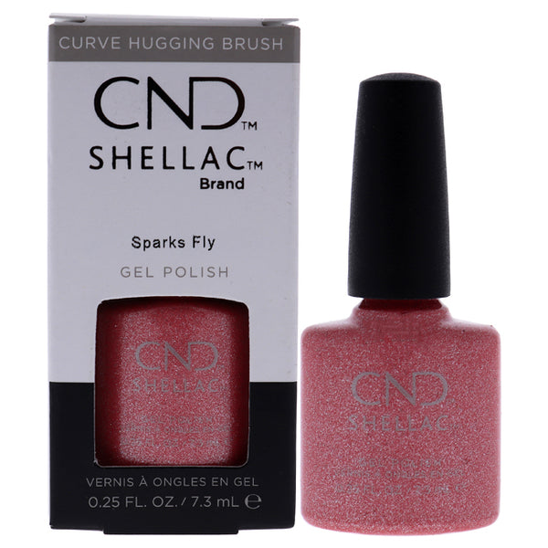 CND Shellac Nail Color - Sparks Fly by CND for Women - 0.25 oz Nail Polish