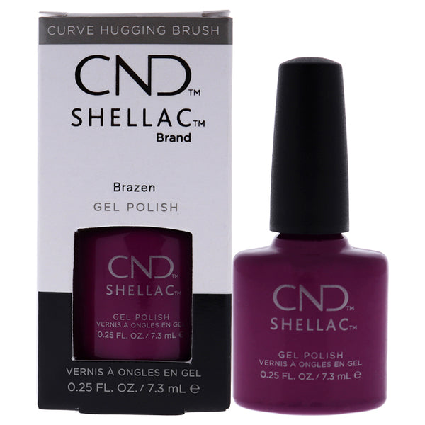 CND Shellac Nail Color - Brazen by CND for Women - 0.25 oz Nail Polish