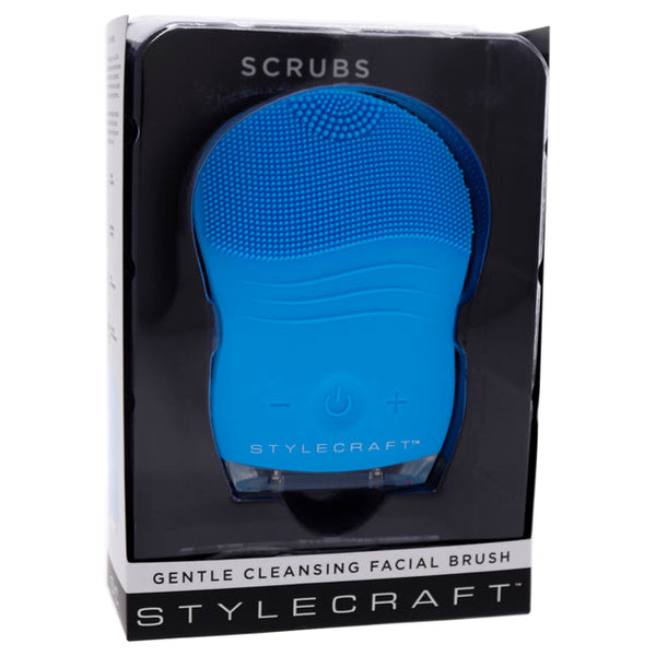 StyleCraft Scrubs Gentle Cleansing Facial Brush - Blue by StyleCraft for Unisex - 1 Pc Brush