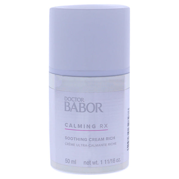 Babor Calming Rx Soothing Cream Rich by Babor for Women - 1.7 oz Cream