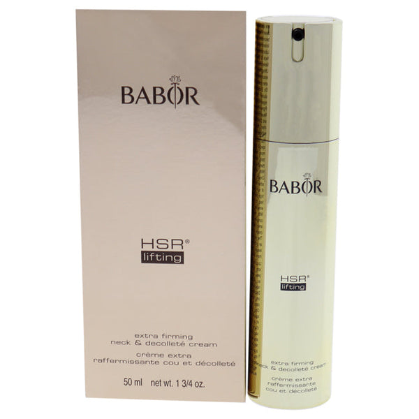 Babor HSR Lifting Extra Firming Neck and Decollete Cream by Babor for Women - 1.6 oz Cream