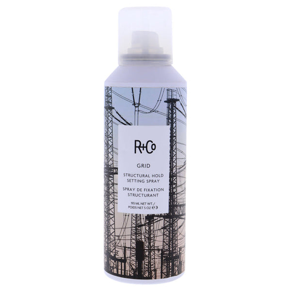 R+Co Grid Structural Hold Setting Spray by R+Co for Unisex - 5 oz Hair Spray