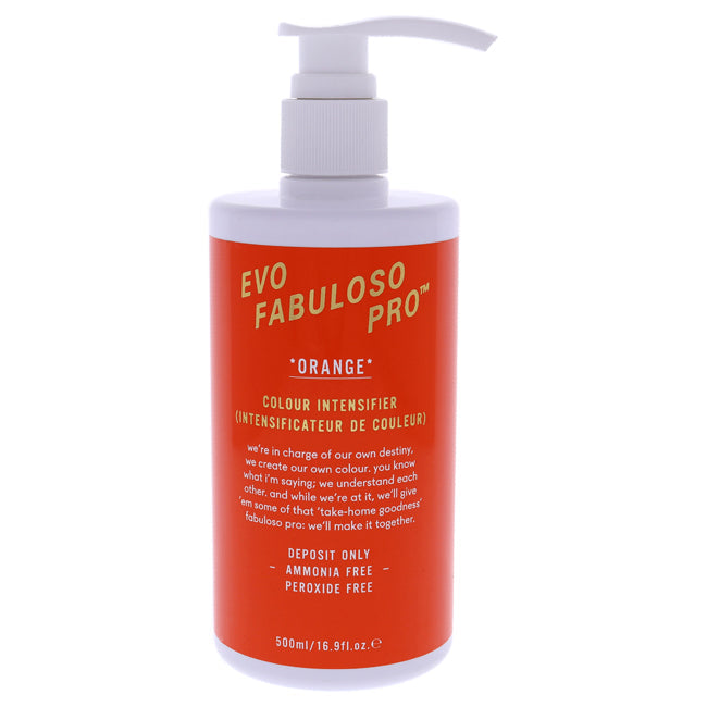 Evo Fabuloso Pro Colour Intensifier - Orange by Evo for Women - 16.9 oz Treatment