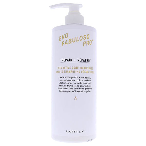 Evo Pro Repairative Conditioner Base by Evo for Women - 33.8 oz Conditioner