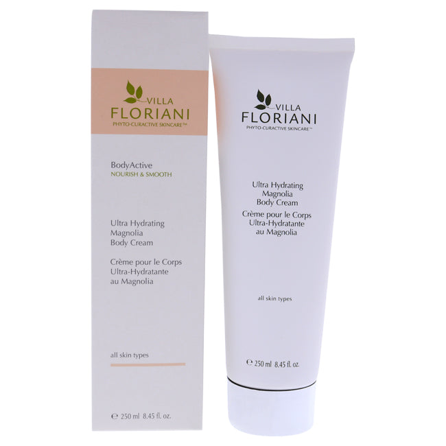 Villa Floriani Ultra Hydrating Magnolia Body Cream by Villa Floriani for Women - 8.45 oz Body Cream