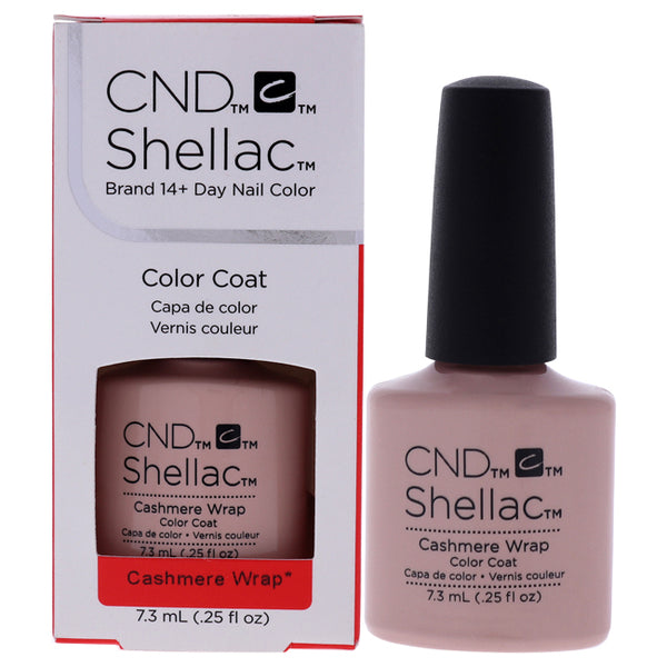 CND Shellac Nail Color - Cashmere Wrap by CND for Women - 0.25 oz Nail Polish