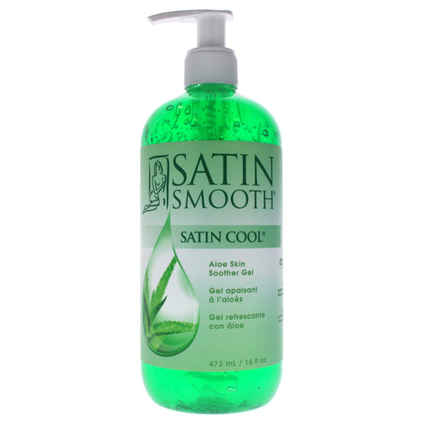 Satin Smooth Satin Cool Aloe Skin Soother Gel by Satin Smooth for Unisex - 16 oz Gel