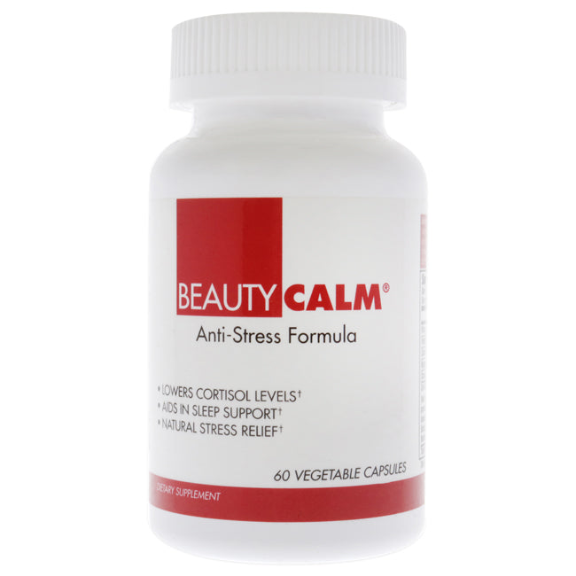 BeautyFit BeautyCalm Anti-Stress Formula Capsules by BeautyFit for Women - 60 Count Dietary Supplement