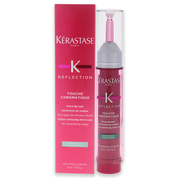 Kerastase Reflection Touche Chromatique - Cool Brown by Kerastase for Unisex - 10 ml Serum