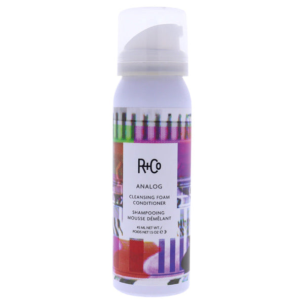 R+Co Analog Cleansing Foam Conditioner by R+Co for Unisex - 1.5 oz Conditioner